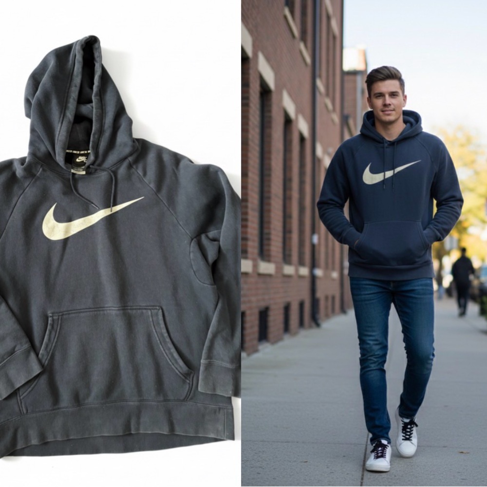 Nike SB (Skateboarding) Logo Pullover Hoodie - Adult